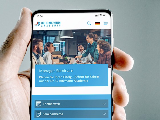 Webdesign Dr. G. Kitzmann Academie