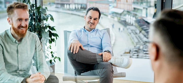 Geschaeftsfuehrung der Digitalagentur Bielefeld