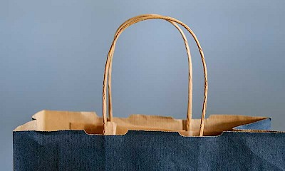 Shopping Tasche aus Papier
