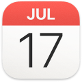 Apple Kalender Icon