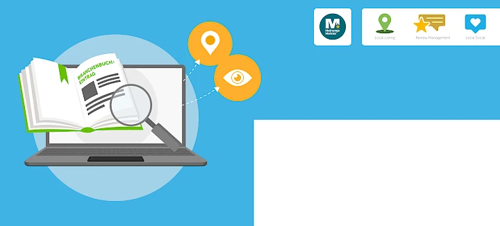 Meinungsmeister header grafische bedrijvengids directories