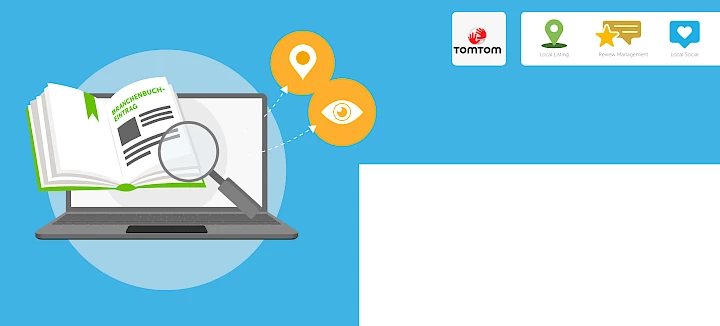 Kopregel grafisch bedrijvenregister TomTom