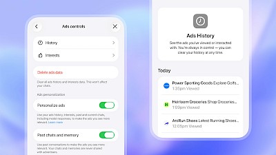 Einstellungen für ChatGPT Advertising
