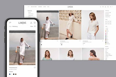 Lanius case study from SEO support