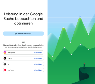 Bildschirmaufnahme aus der Google Search Console