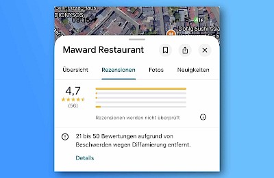Deleted reviews on Google Business Profiles are now visible to the public