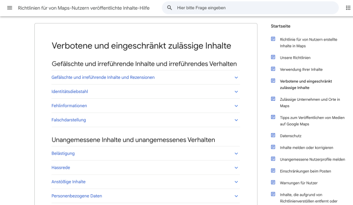 An overview of Google’s guidelines