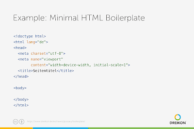 HTML Boilerplate Example