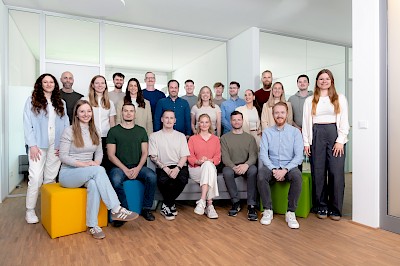 Het team van reclamebureau DREIKON in Münster