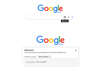 Screenshots Google Bildersuche