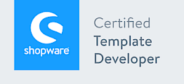 Shopware Certified Template Developer Logo