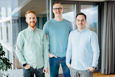 Geschäftsführer von DREIKON: Niko Hülsmeier, Timo Wormuth und Matthias Kampmann