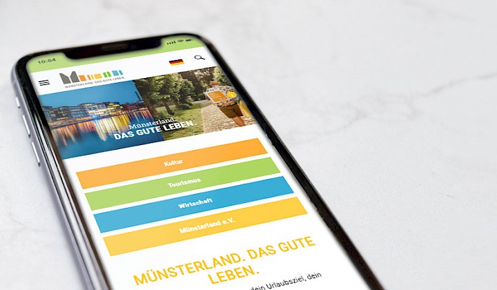 Mobile Website des Münsterland e.V.