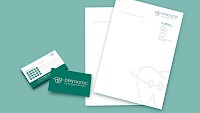 Terminkarte & Briefpapier der Kieferorthopädie Dentastic