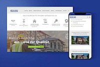 Website der Unternehmensgruppe PAESCHKE im Bereich Wohn- und Gewerbeimmobilien