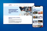 Website von Remmers, einem Hersteller für Bauten-, Holz-, Bodenschutz und industriellen Lacksystemen