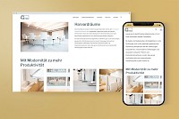 Website des Bau- und Generalunternehmers goracon object