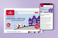 Website der Hohenzollern Apotheke Münster