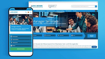 Website für Dr. G. Kitzmann Akademie