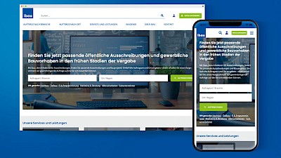 Referenz: Webseite von ibau